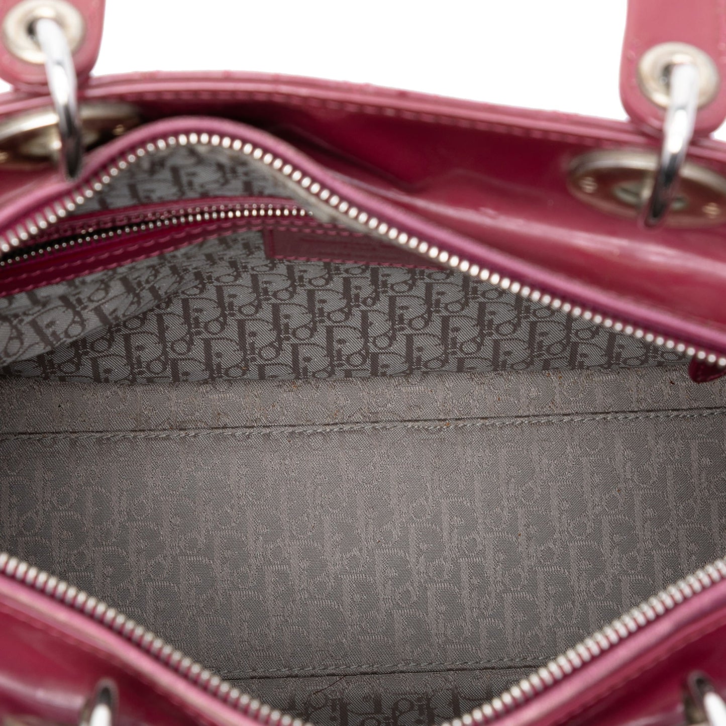Dior Lady Dior Cannage Red Handbag Style 2