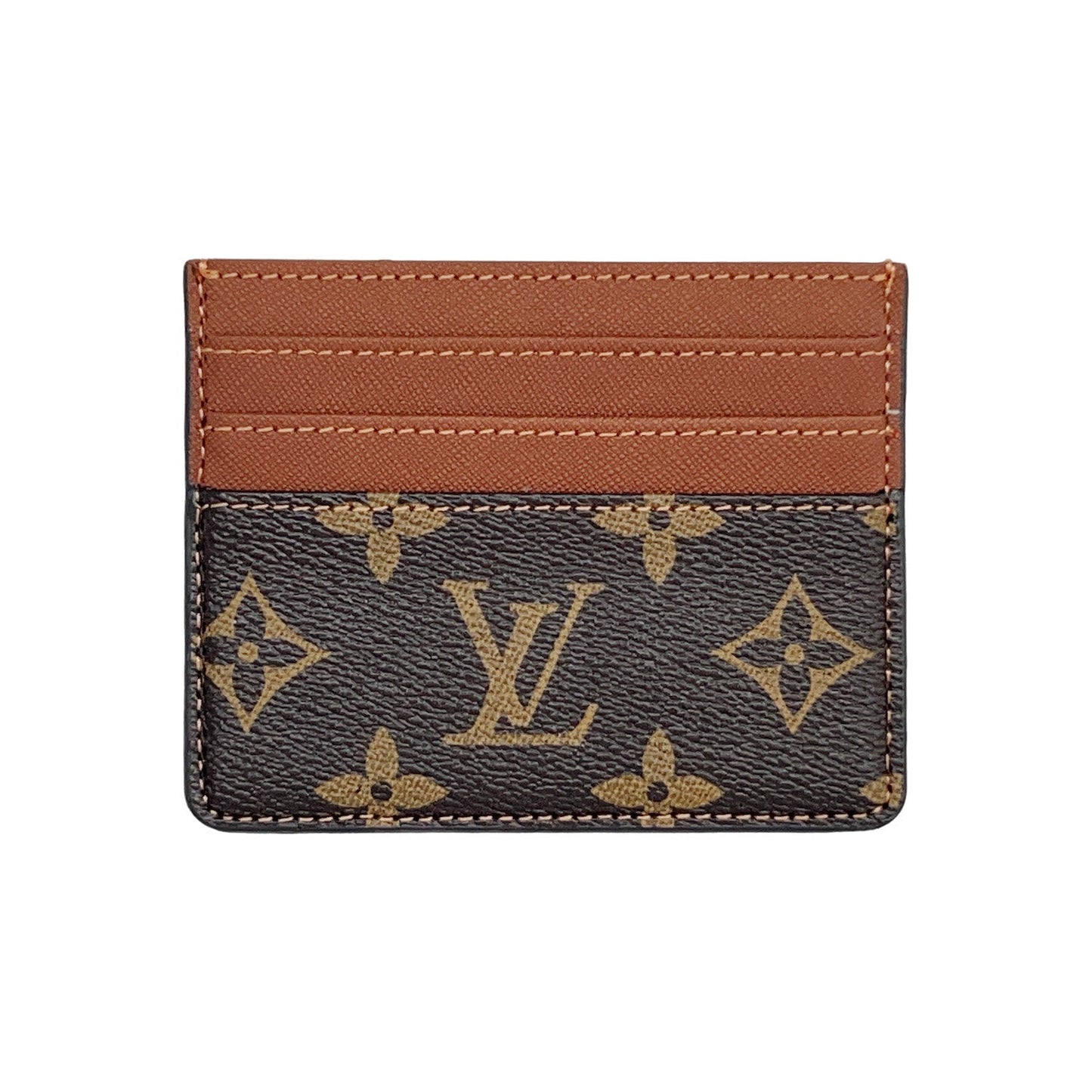 LV BROWN MONOGRAM CARD HOLDER