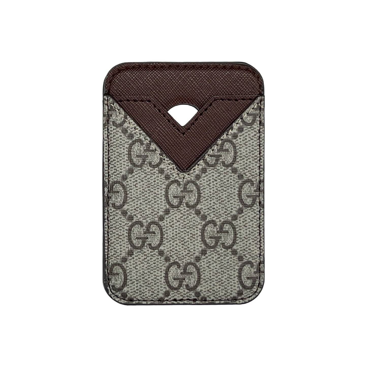 GG BEIGE MAGSAFE CARDHOLDER