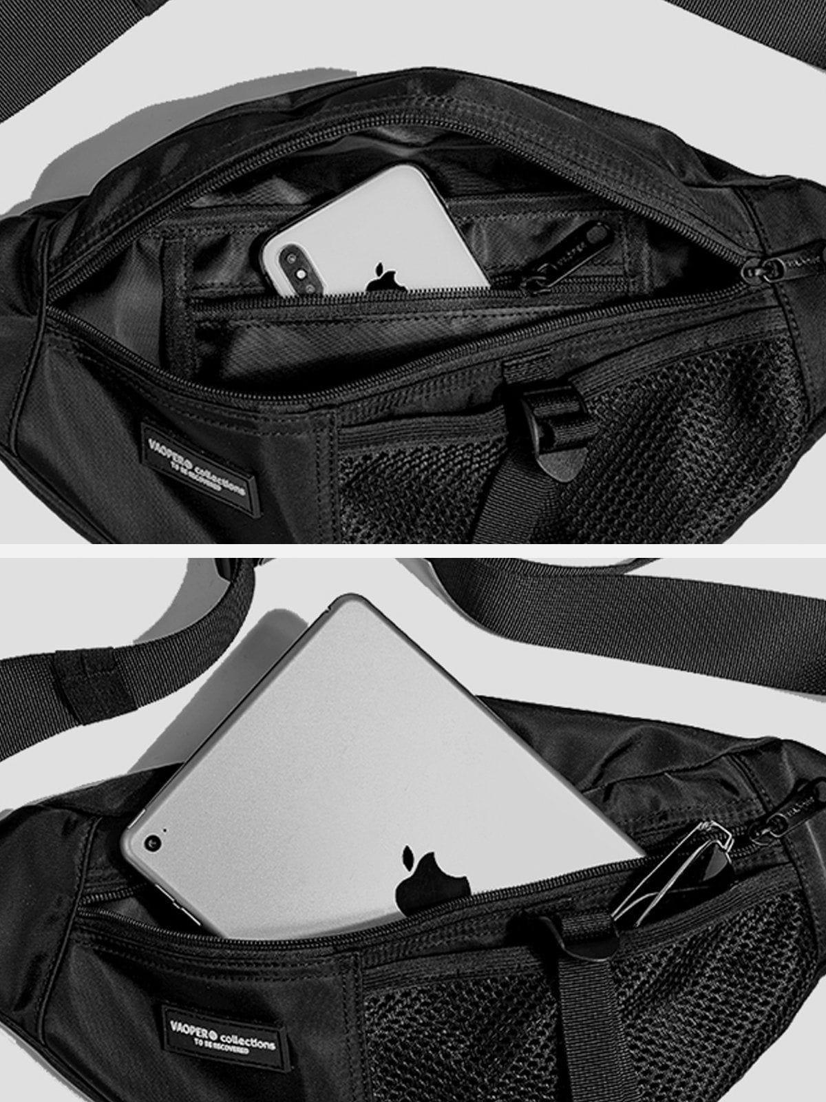 Makersluxe® - Alphabet Sticker Crossbody Bag