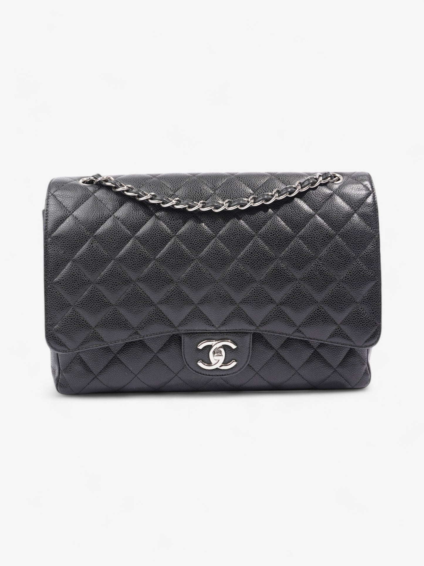 Chanel Caviar Black Shoulder Bag Style 7