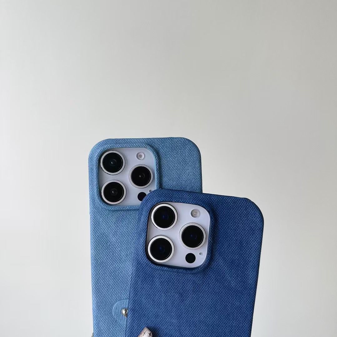 Prada iPhone Case Denim Fabric