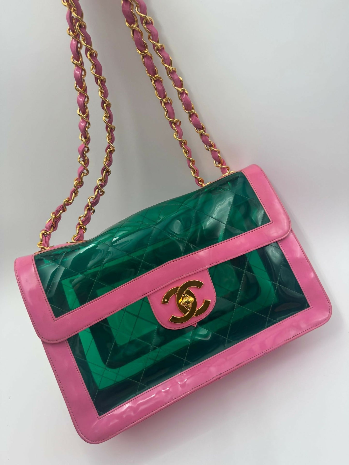 Chanel 2018 Coco Splash Pvc Flap