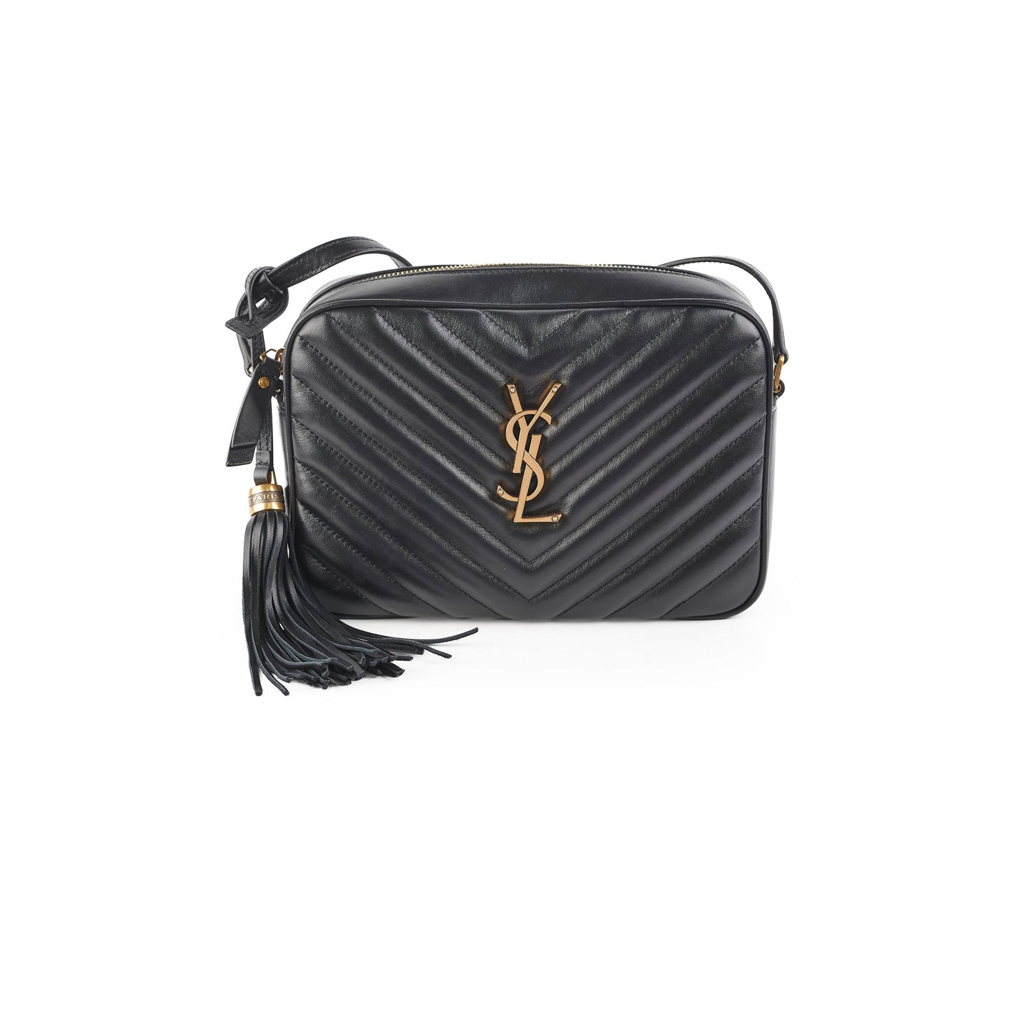 Saint Laurent Lou Black Crossbody Style 5