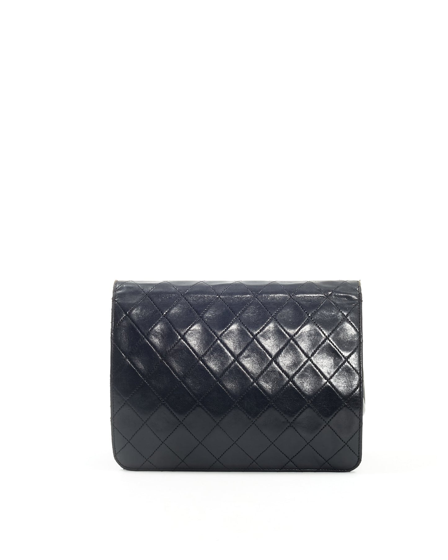 Chanel Black Lambskin Coco Flap Chain Bag