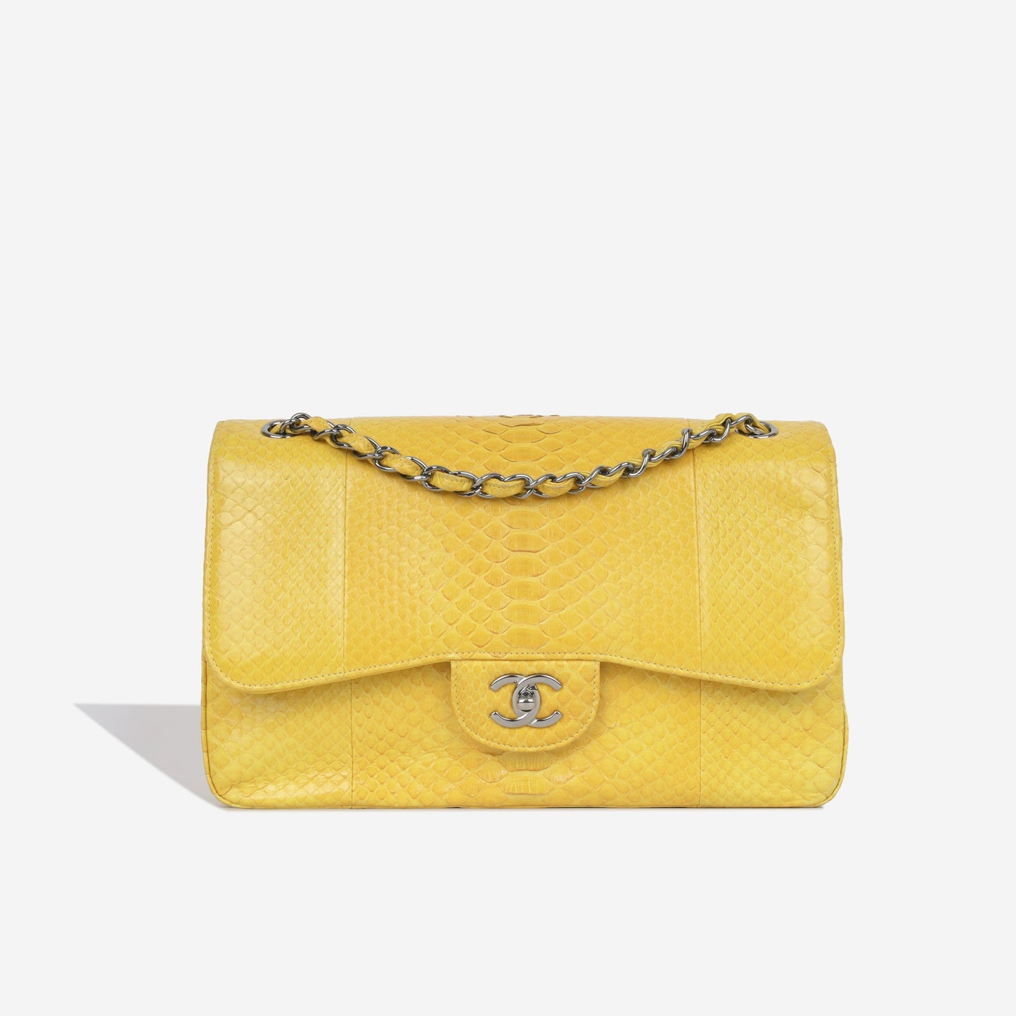 Chanel Classic Flap Leather Gold Shoulder Bag Style 4