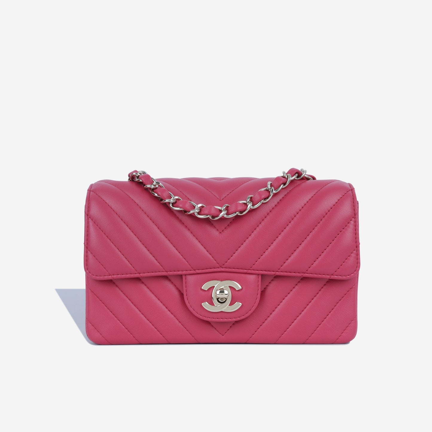 Chanel Classic Flap Lambskin Gold Shoulder Bag Style 50