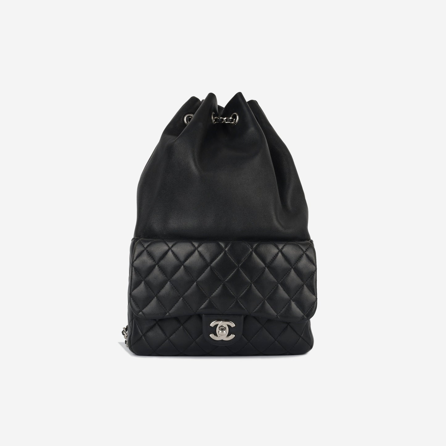 Chanel Lambskin Black Backpack Style 3