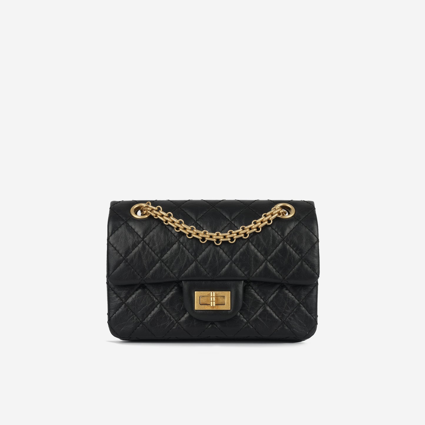 Chanel 2 55 Reissue 224 - Black Aged