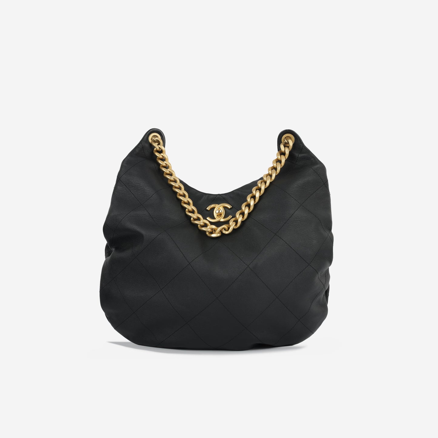 Chanel Lambskin Black Tote Bag Lambskin