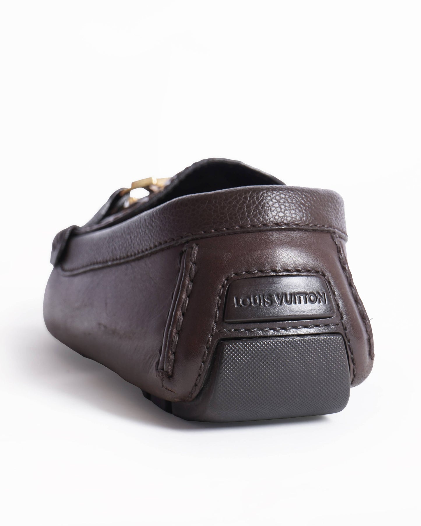 Louis vuitton embossed loafers