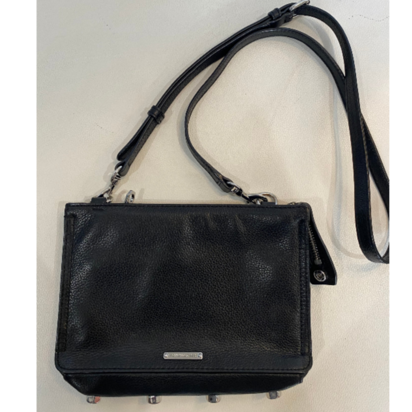 REBECCA MINKOFF Black Regan Crossbody
