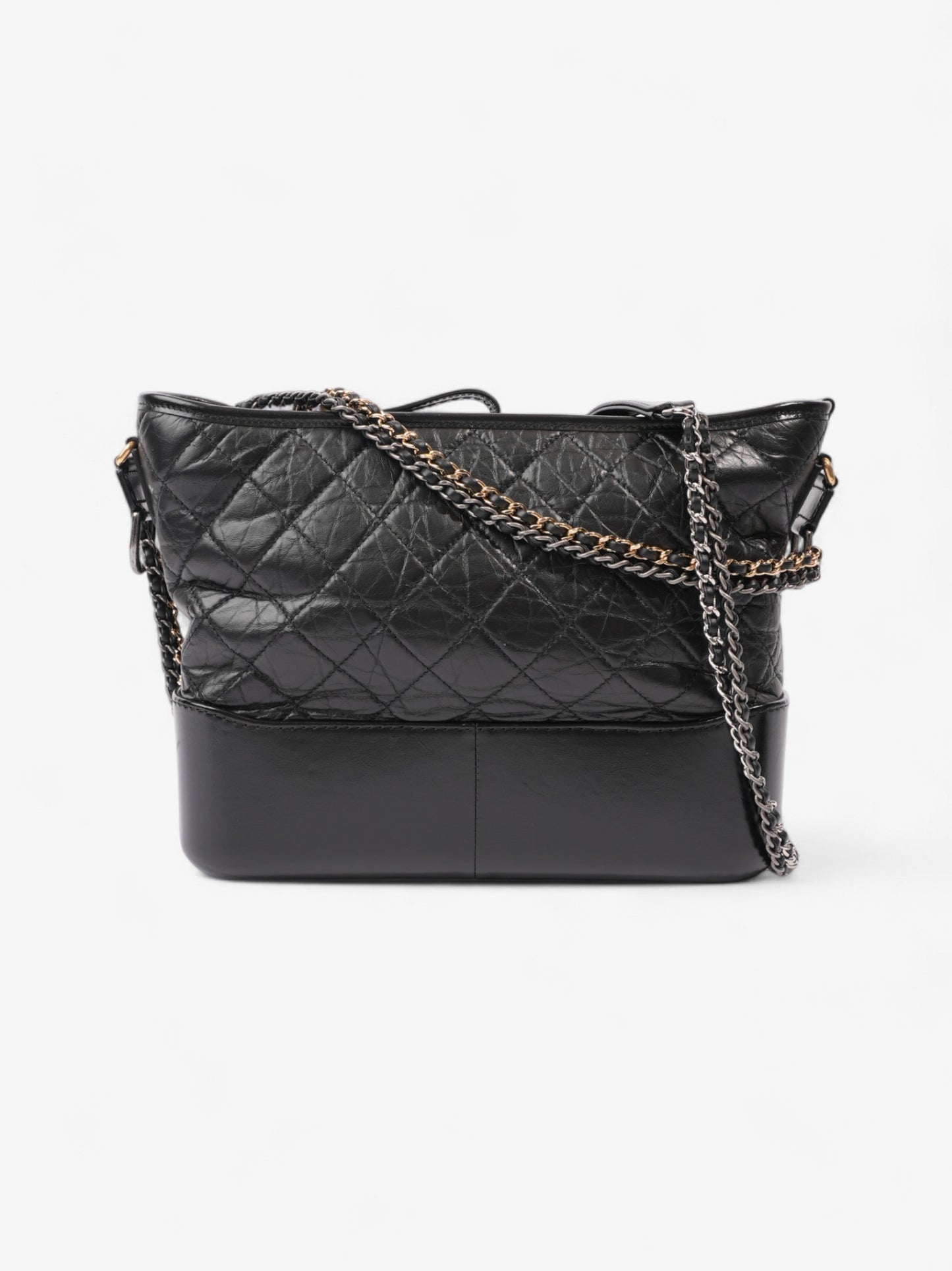 Chanel Gabrielle Black Leather