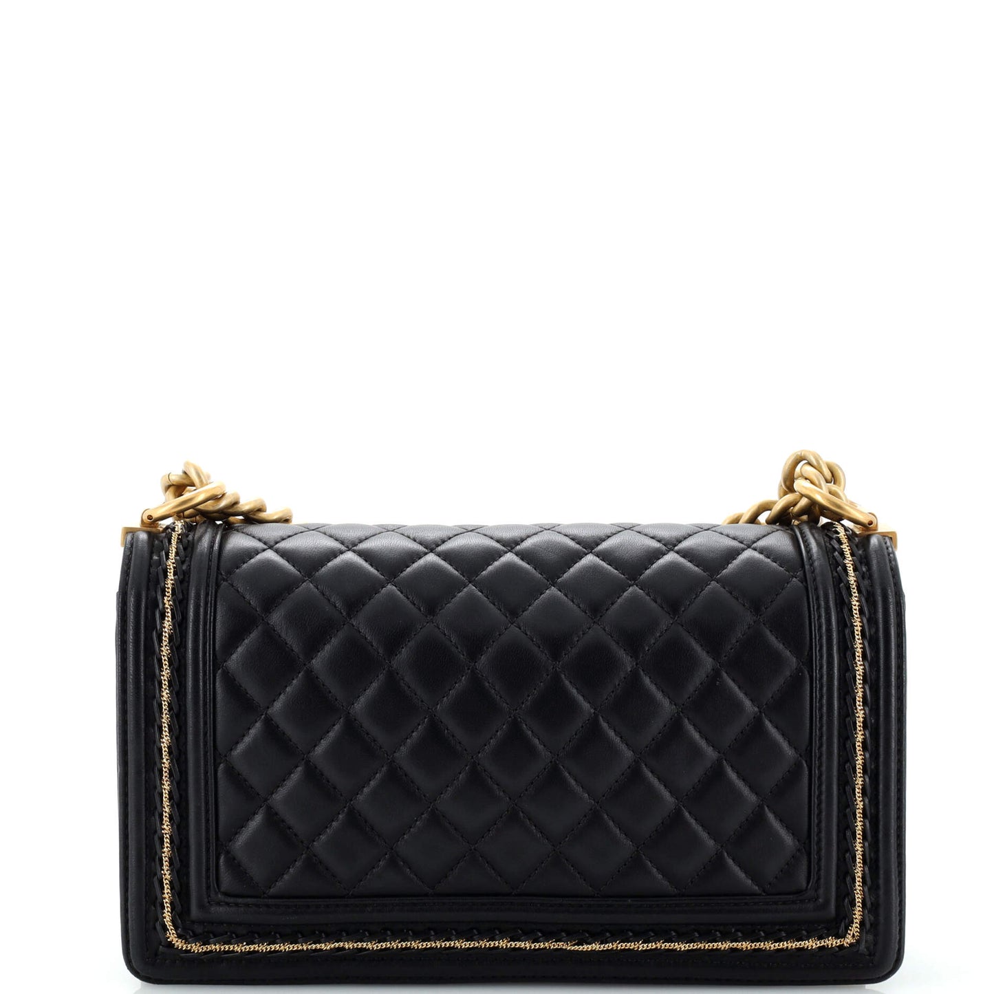 Chanel Boy Quilted Lambskin Shoulder Bag Style