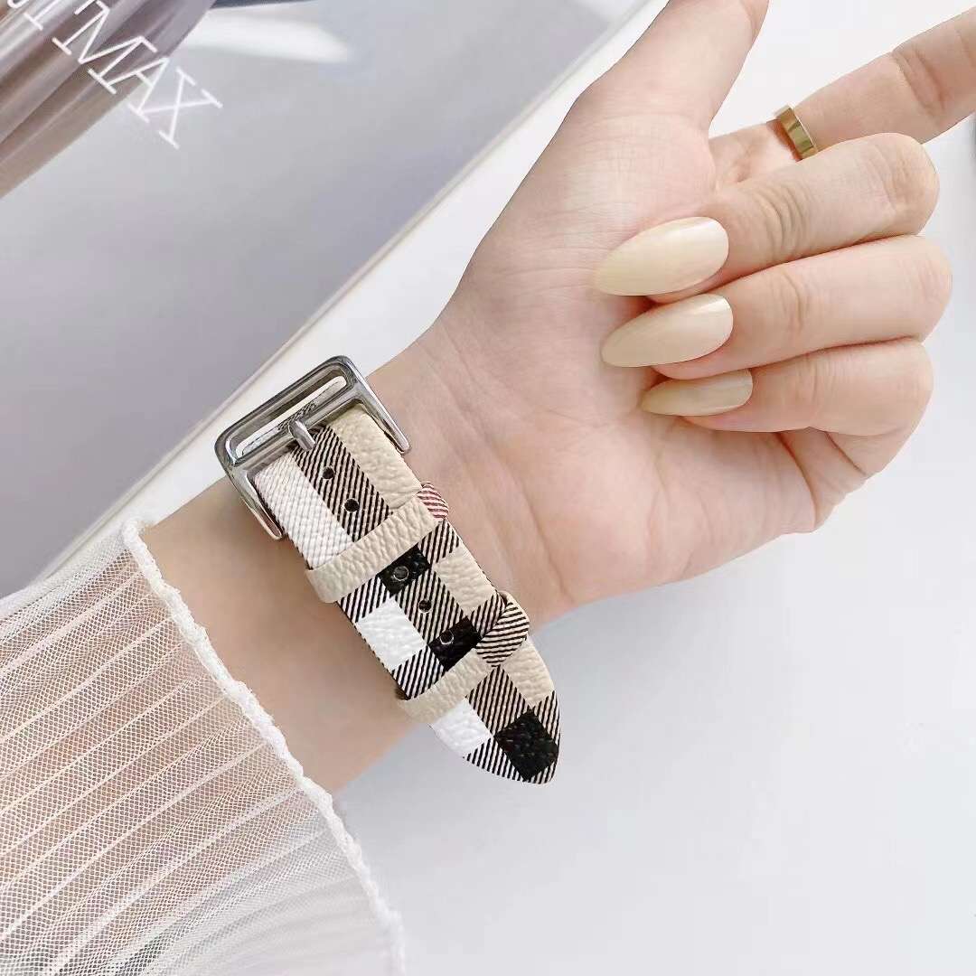 Apple Watch Burberry Band Stripes Design