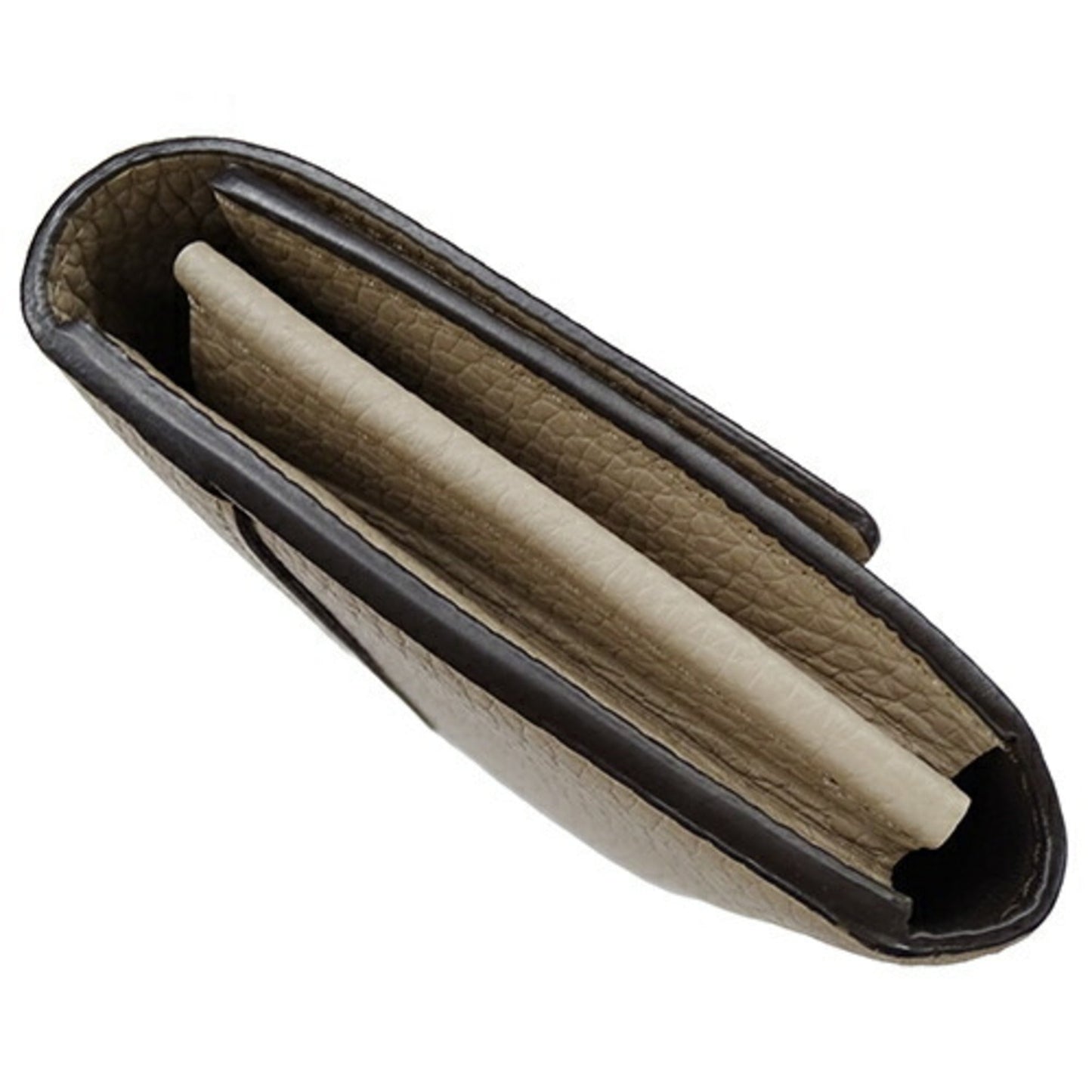 Louis Vuitton Leather Long Wallet (Bi-Fold)