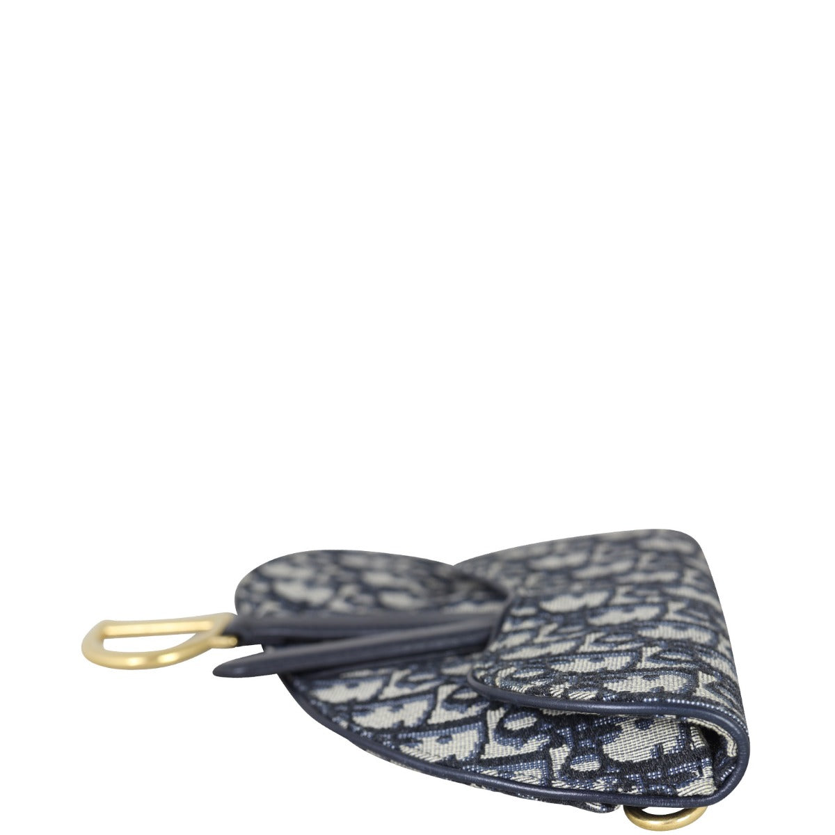 Dior Saddle Oblique Belt Bag with Embroidered Strap