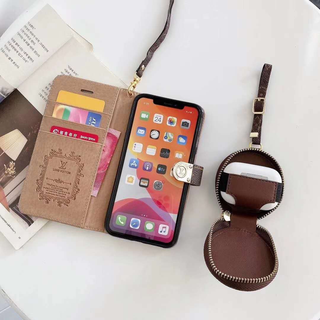 New Fashion Genuine Leather Multifunctional Phone Case Wallet Case for samsung