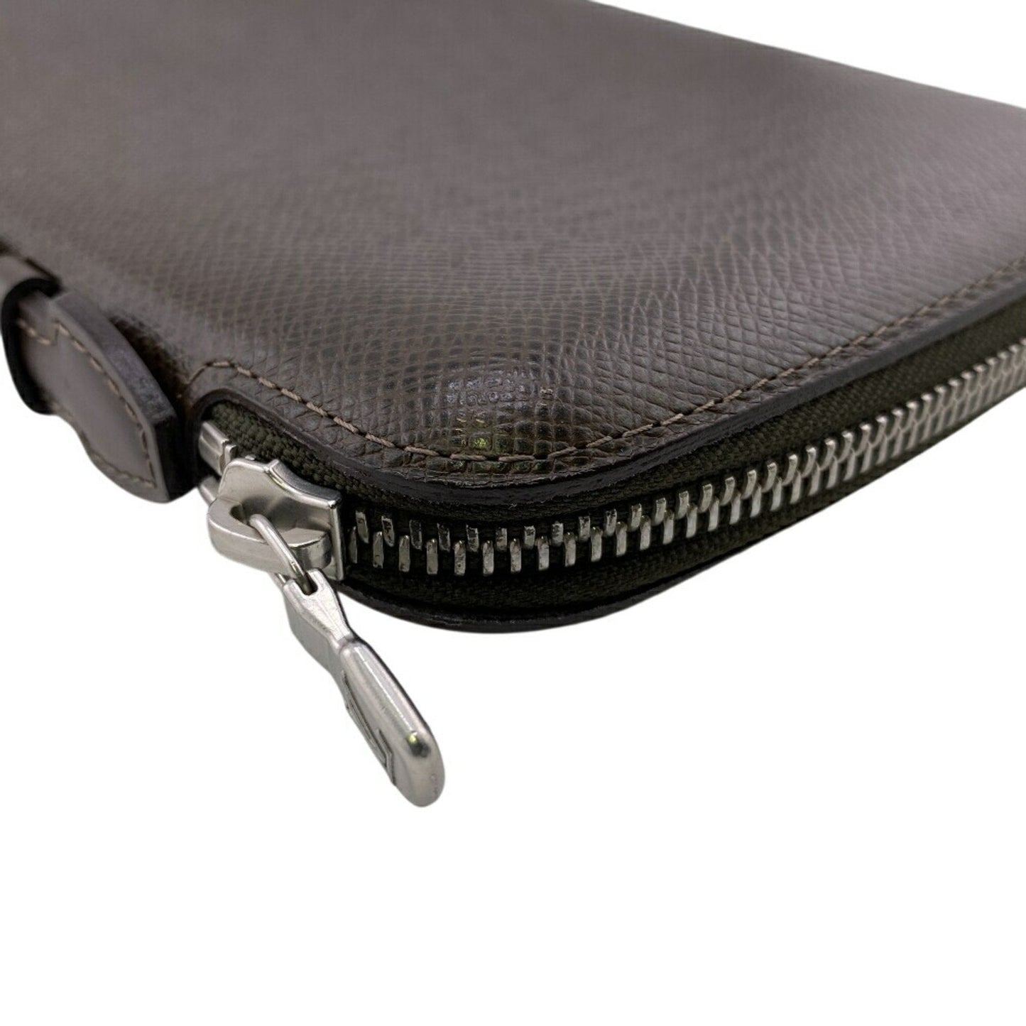 Louis Vuitton Leather Long Wallet (Bi-Fold)
