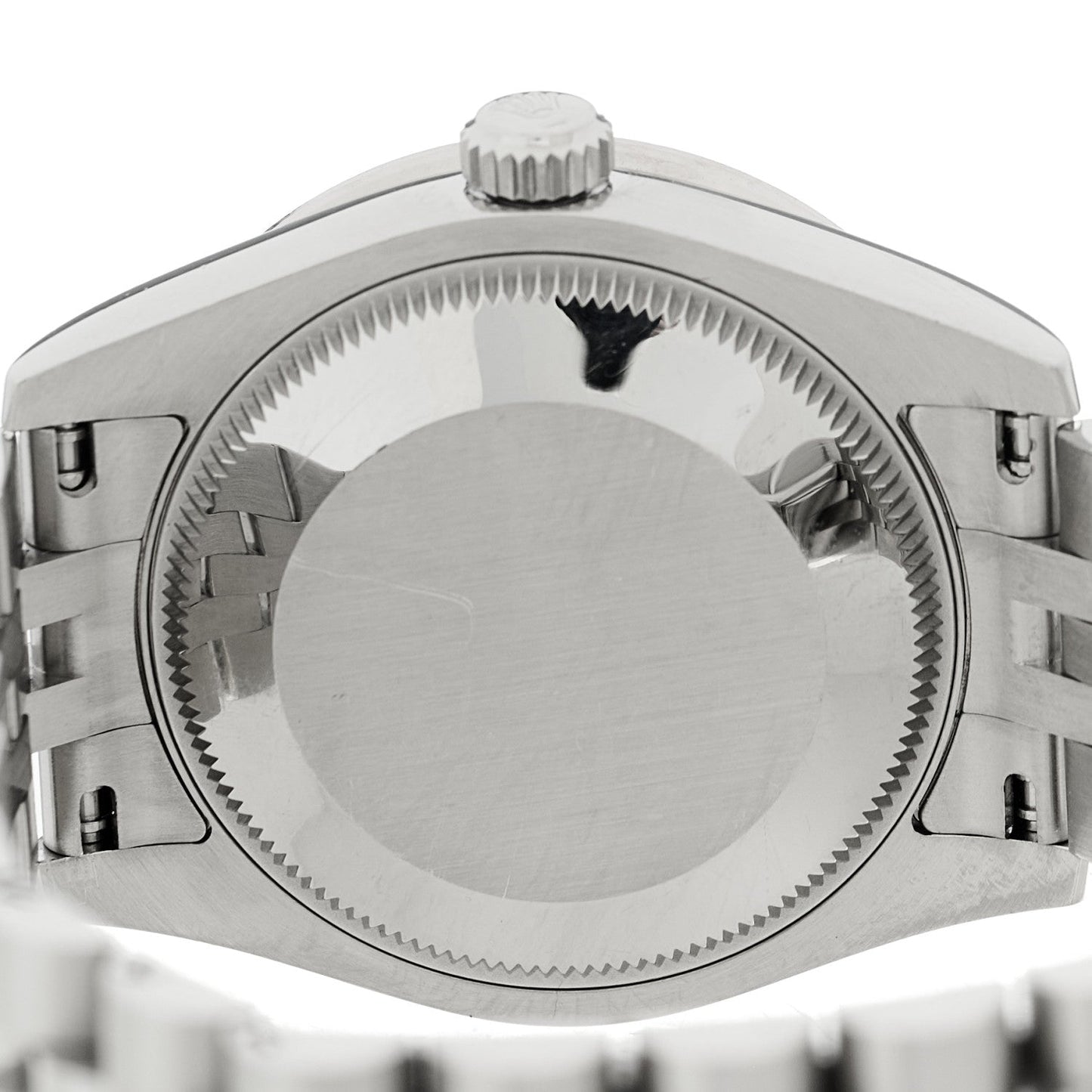Stainless Steel 18K White Gold Diamond Bezel 31mm Oyster Perpetual Datejust Watch Silver 278384RBR