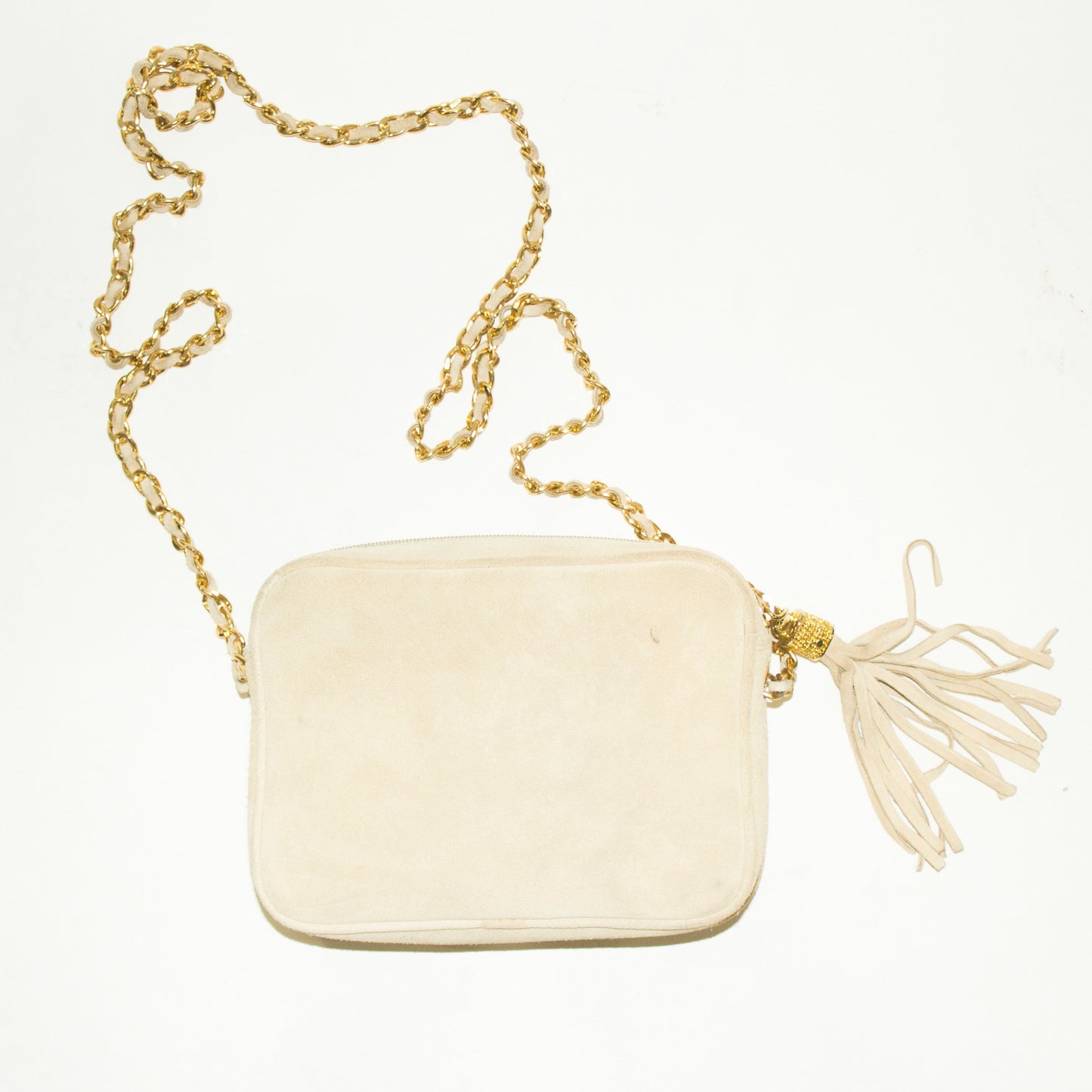 MONDI Cream and Gold Crossbody