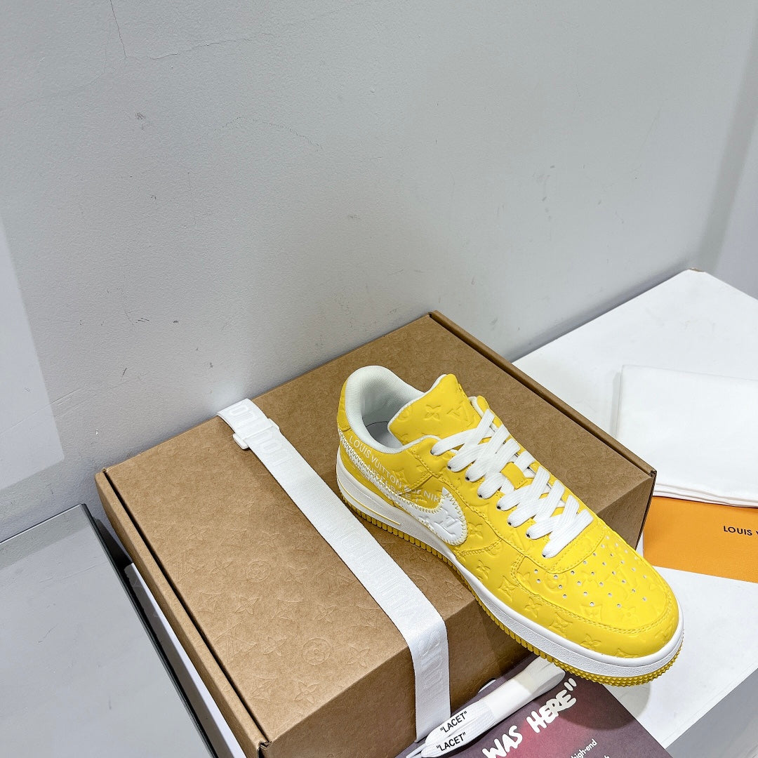 Louis Vuitton X Nike Air Force Sneakers