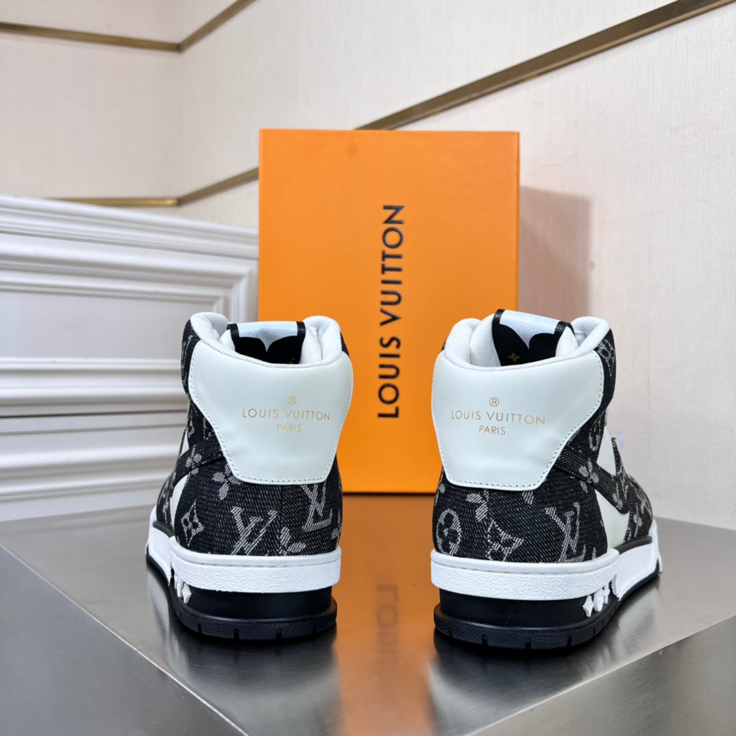 Louis Vuitton X Nike Air Force Sneakers