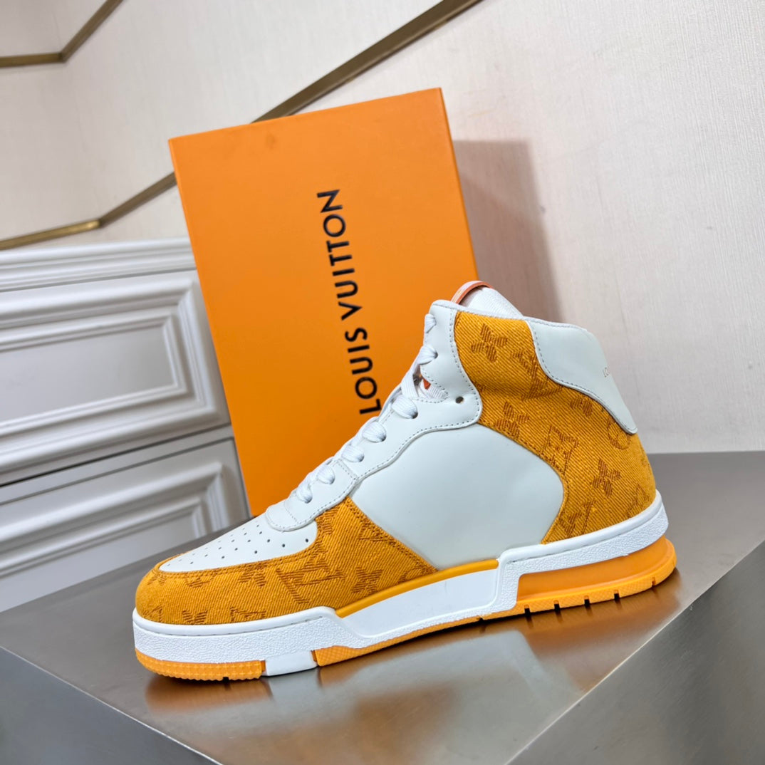 Louis Vuitton X Nike Air Force Sneakers