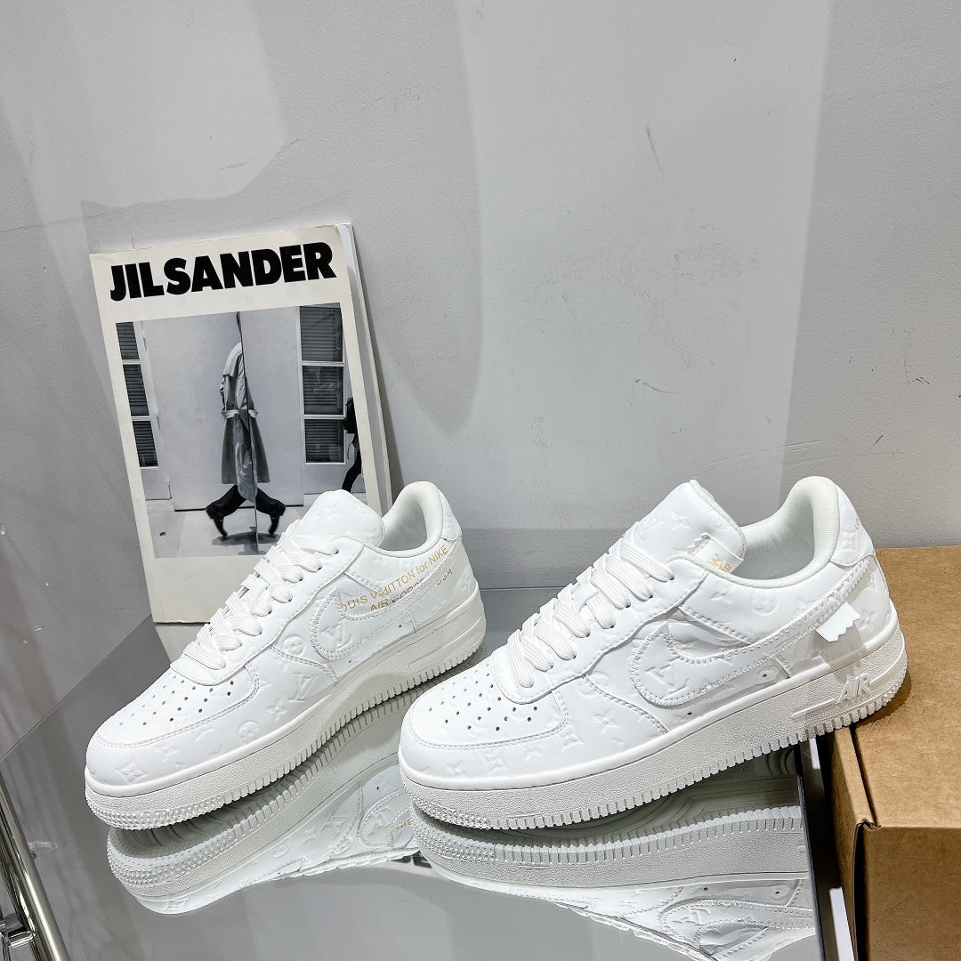 Louis Vuitton X Nike Air Force Sneakers