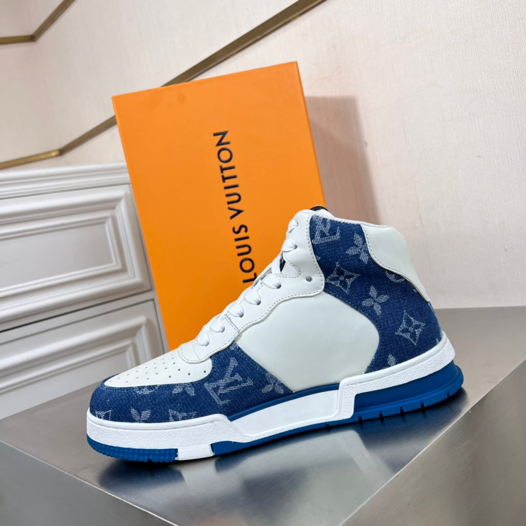 Louis Vuitton X Nike Air Force Sneakers