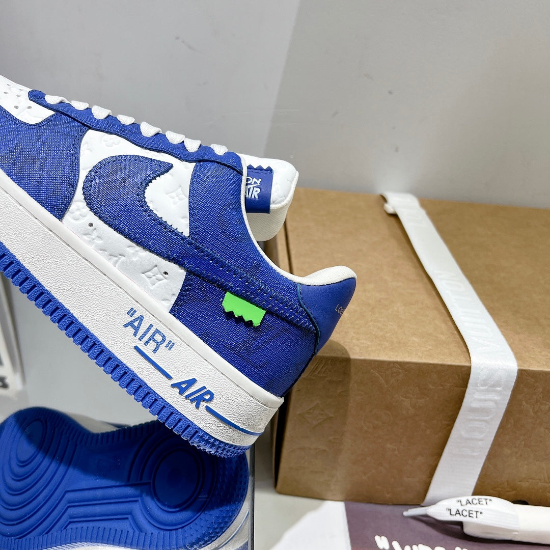 Louis Vuitton X Nike Air Force Sneakers