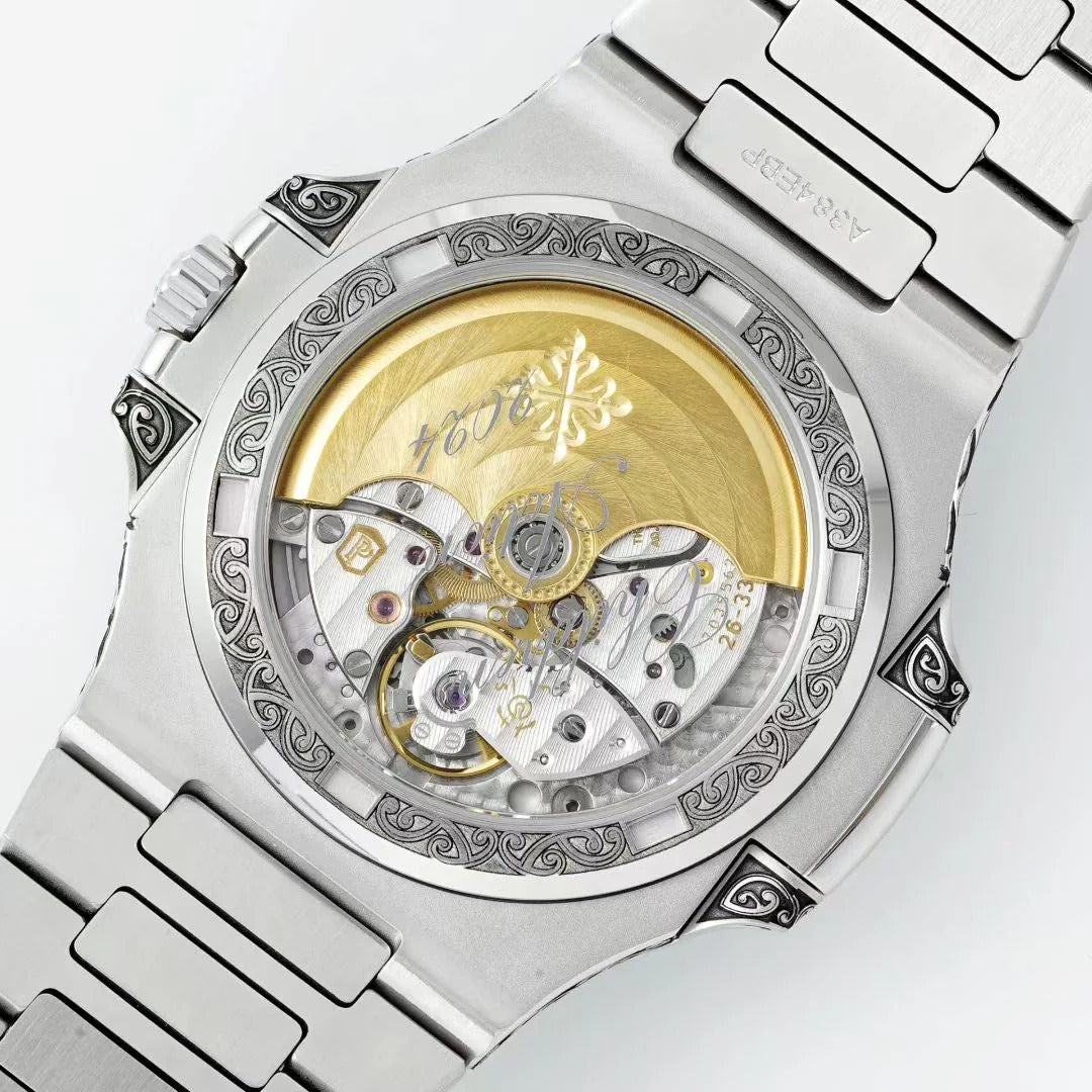 Patek Philippe Nautilus 5711 "Children Action"40mm Black Dial Stainless Steel Case