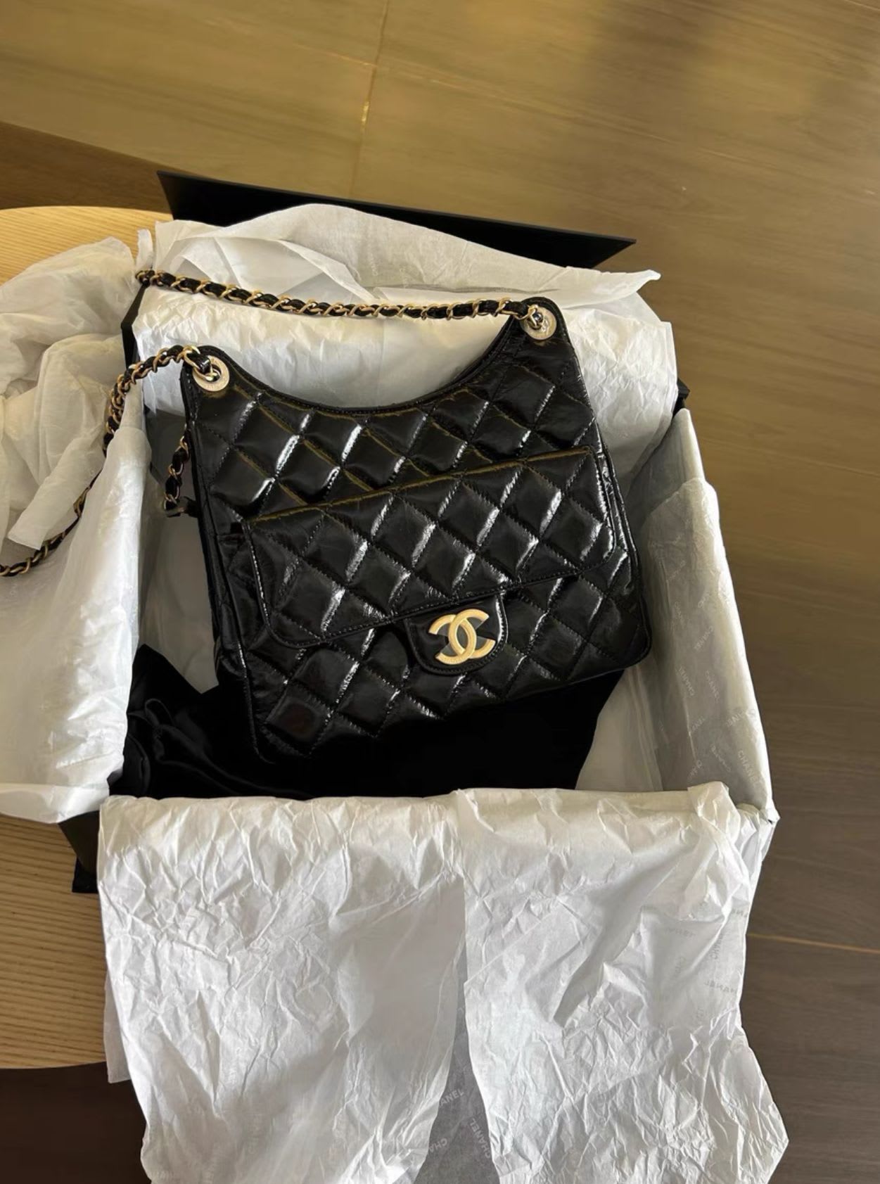 Chanel Luxury Leather Shoulder Bag Style 5