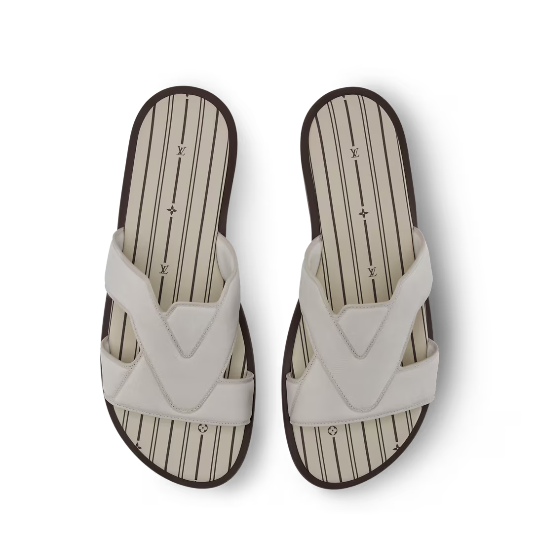 LV Oasis Mule Light Gray