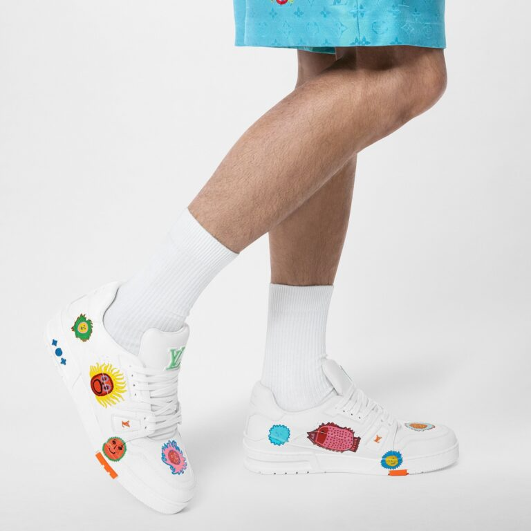 Louis Vuitton x Yayoi Kusama Trainer “White Print”