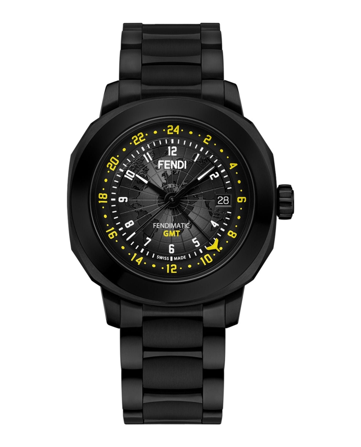 Fendi Selleria Automatic GMT Watch Mens F824010100