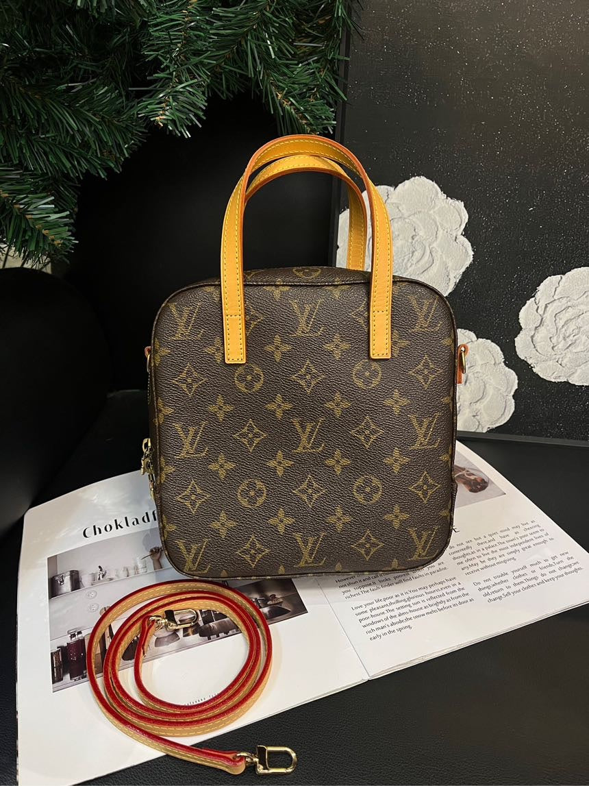 Louis Vuitton Monogram Canvas Brown Lunch Box Crossbody Bag