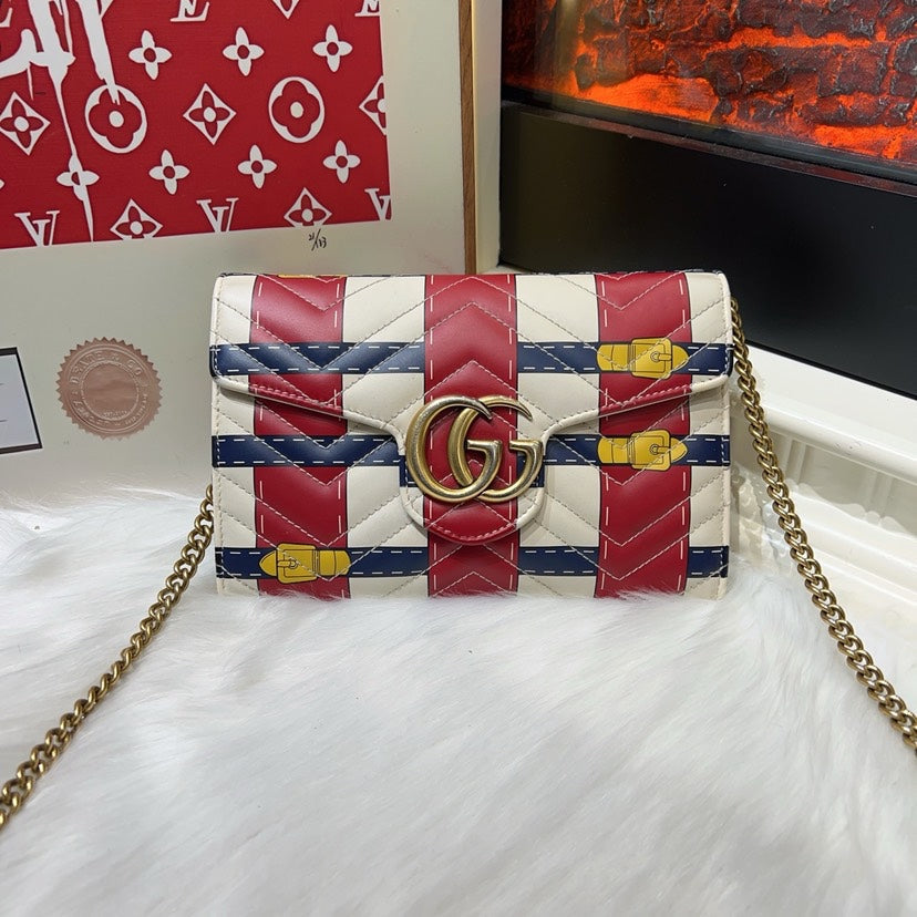 Gucci Marmont Crossbody Bag Multicolor