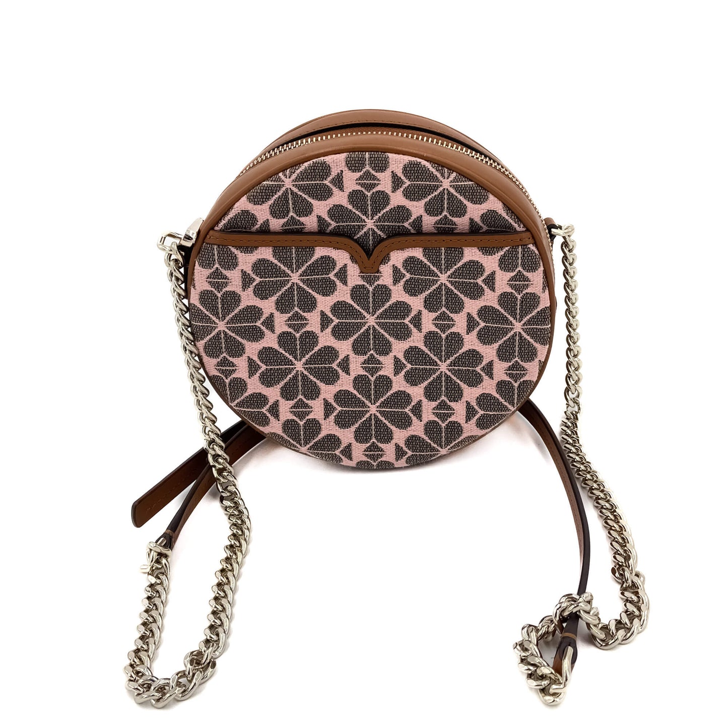 Flower Jacquard Crossbody Bag