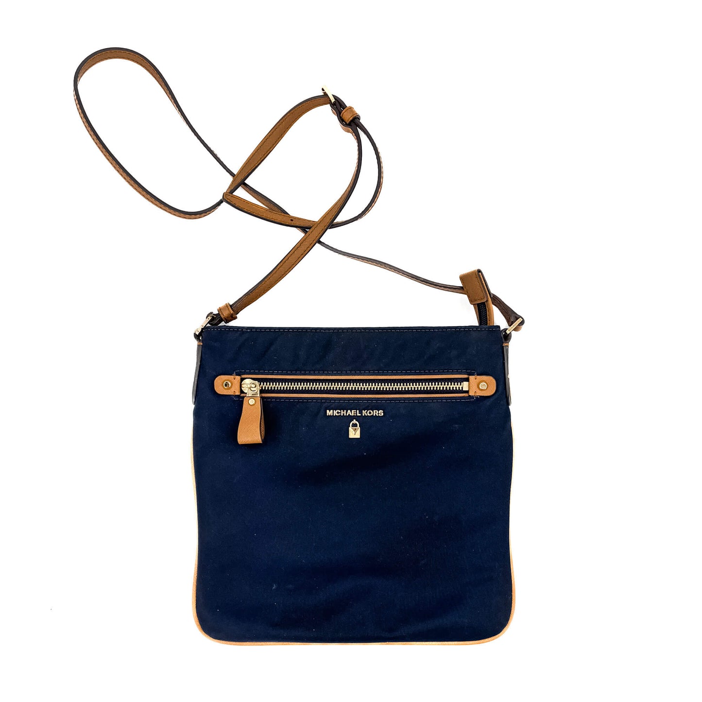 Kelsey Nylon Blue Navy Crossbody Bag