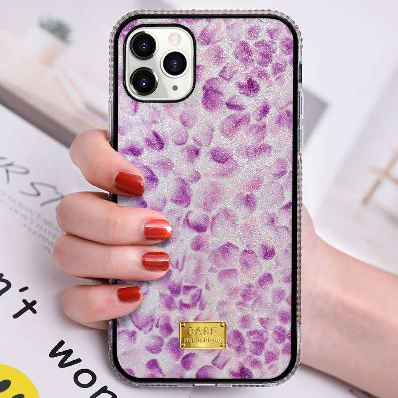 Side Drill Glitter Shell