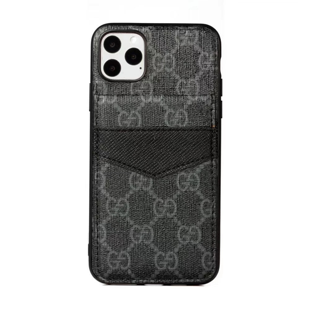 Splicing card case phone case for iphone