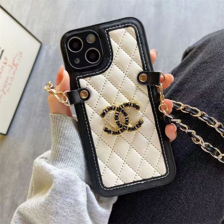 Luxury Diamond Crossbody chain Phone Case for iPhone