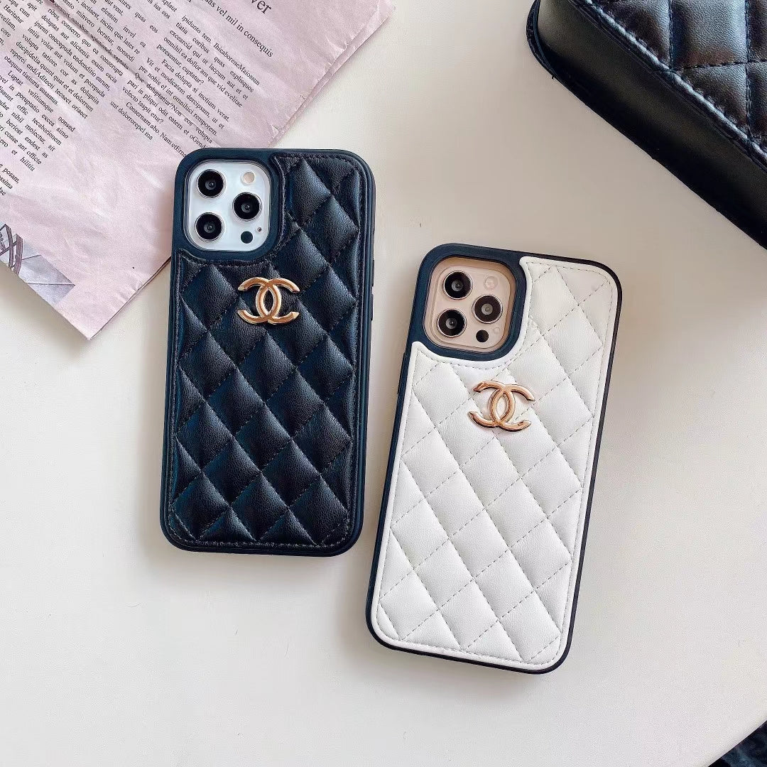 Luxury leather phone case