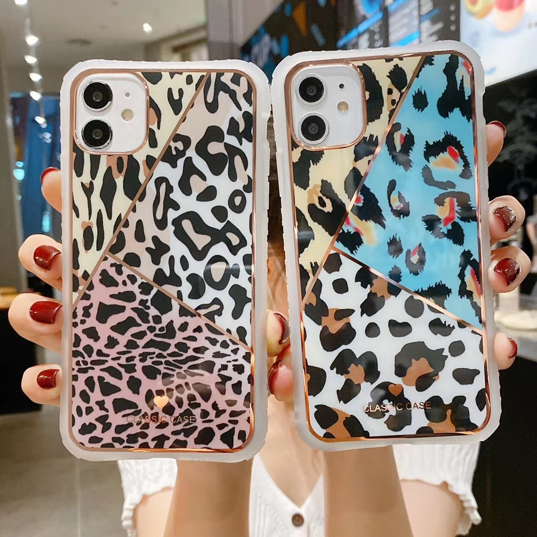 Fashion leopard print phone case
