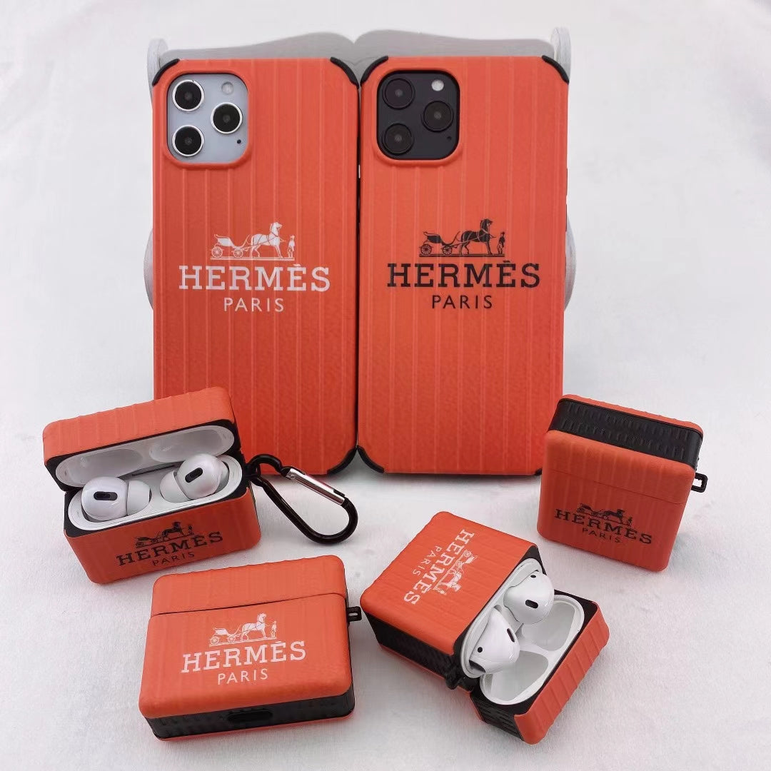 Simple and anti-fall phone case and Airpods case