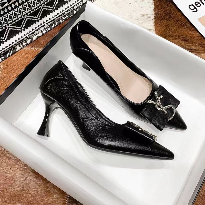 2023 Diamond pointed toe high heels