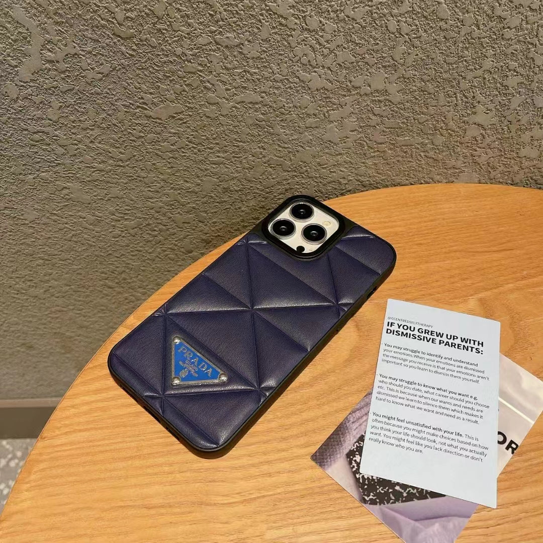 Luxury New leather phone case for iphone