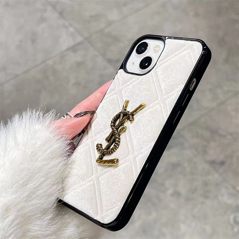 Autumn and Winter Golden Velvet phone case for iPhone