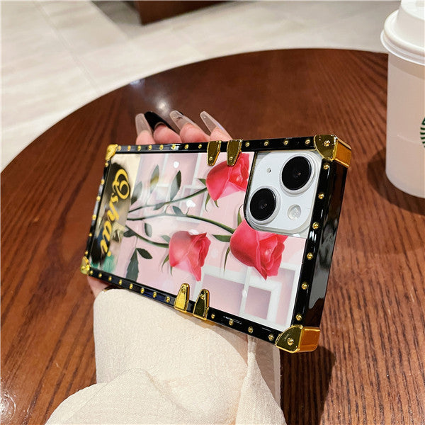 Tulips square phone case